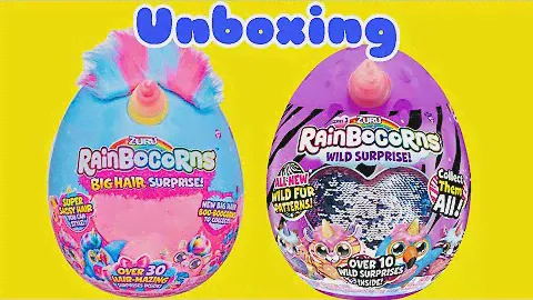 Giant Surprise Egg Rainbocorn Big Hair Surprise Egg Wild Hearts Surprise Egg