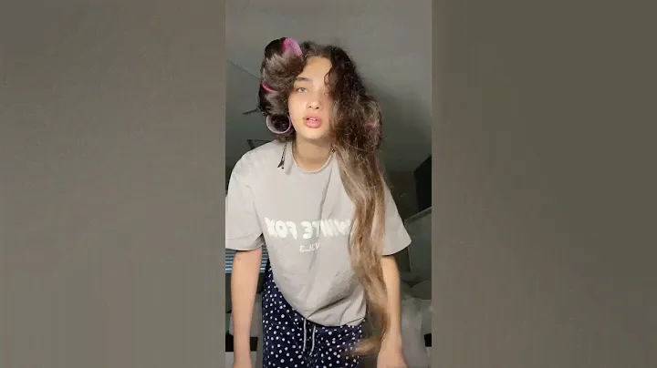 PART 2 OF HOW MY CURLERS TURNED OUT! #foryou #reel #part2 #curlyhair #hair #grwm #school