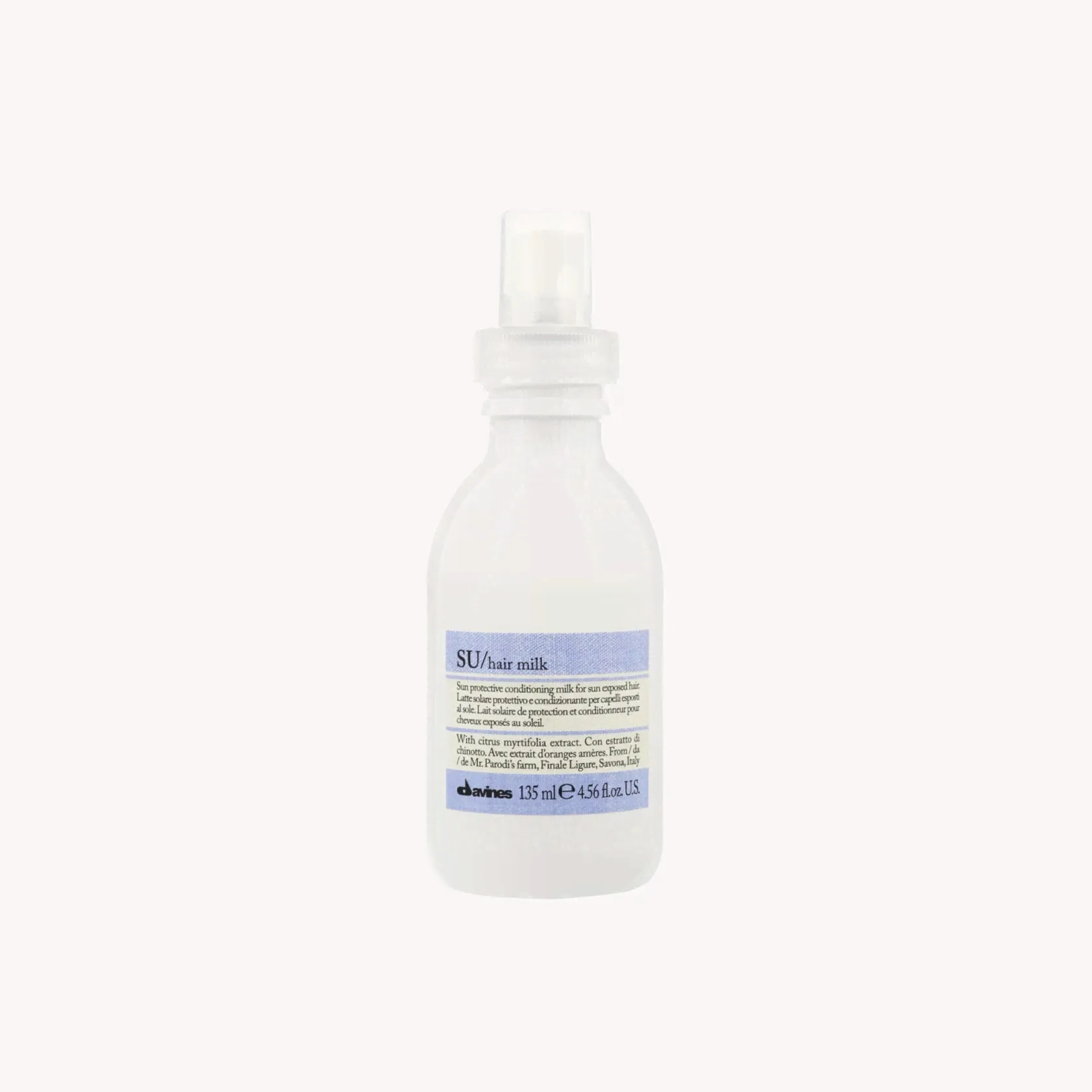 DAVINES SU hair milk Sun protective conditioning milk for sun exposed hair 50 ml