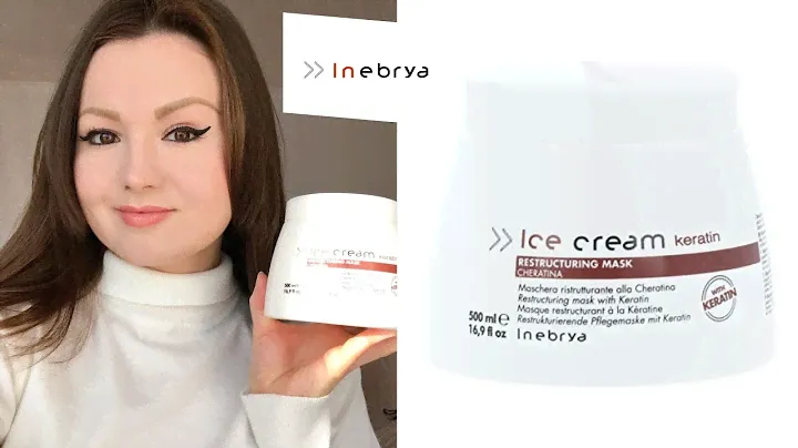 Inebrya Ice Cream Keratin Restructuring Mask - Review 🌼