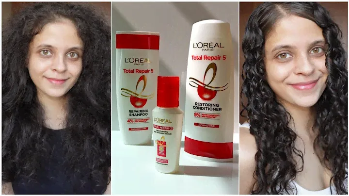 3 EASY Steps To Repair Hair Damage with L'Oréal Paris Total Repair 5 | NEW FORMULA with Keratin XS