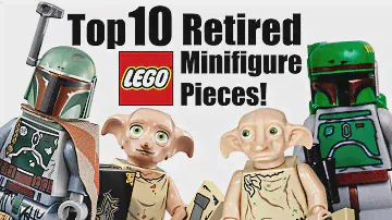 Top 10 Retired LEGO Minifigure Pieces!