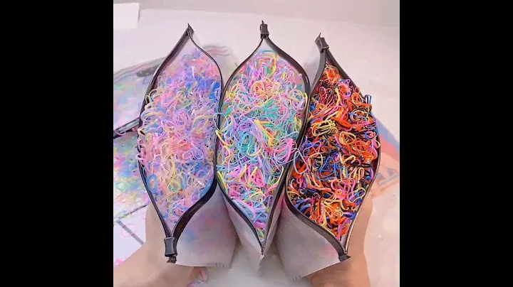 1000Pcs Pack Colorful Small Disposable Hair Bands Scrunchie Girls Elastic Rubber Band Ponytail Holde