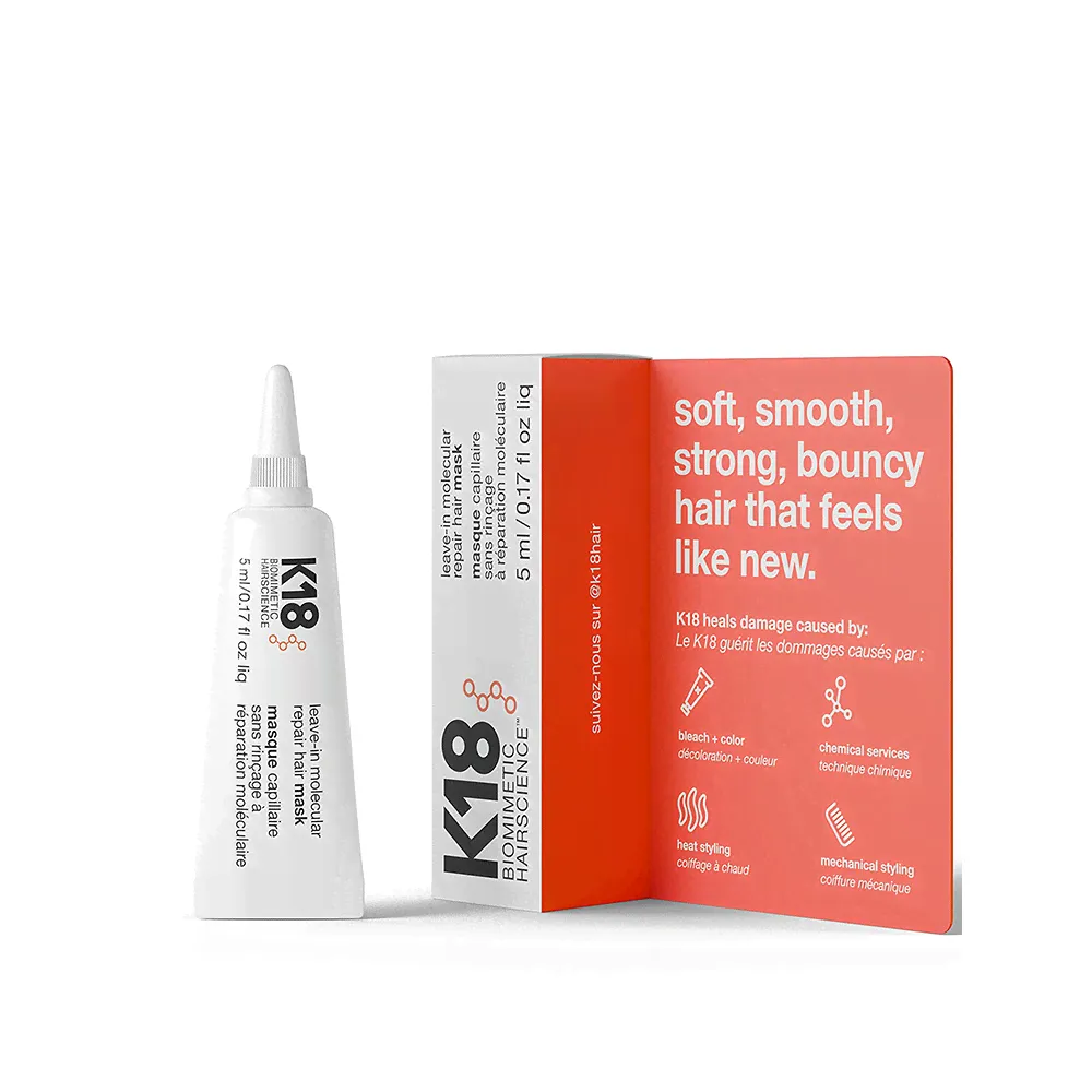 K18 Leave-In Molecular Repair Hair Mask - Несмываемая маска для молекулярного восстановления волос