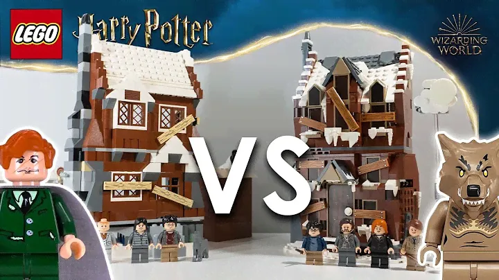 LEGO Harry Potter: Shrieking Shack Comparison 2004 VS. 2022 (4756 VS. 76407)