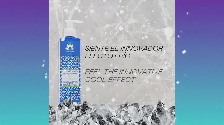 Ice Mask. La mascarilla para el cabello de Valquer con efecto glacial.