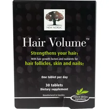 Витамины для роста и объёма волос New Nordic Hair Volume™, 30 табл