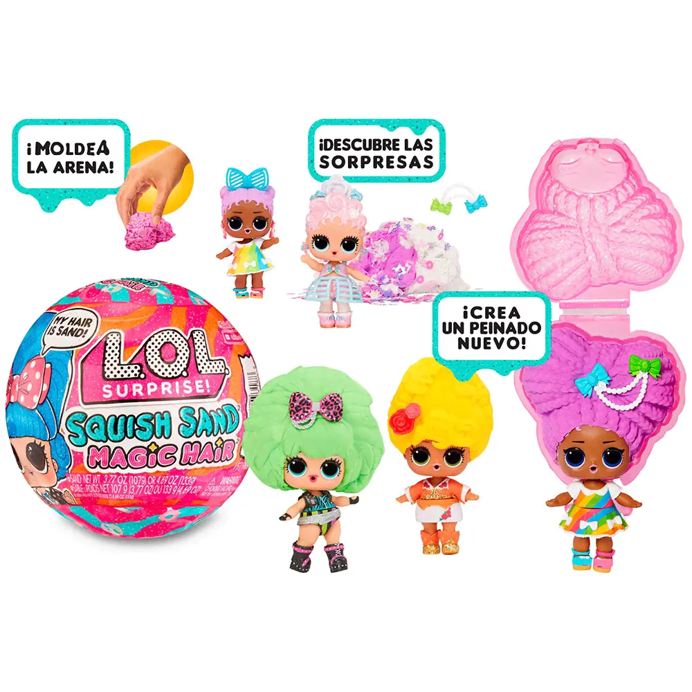 Squish Sand Кукла Magic Hair Tots Pdq-0