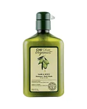 CHI Naturals with Olive Oil Shampoo and Body Wash Hair and Body - Шампунь и гель для душа 340 мл