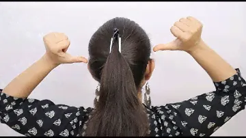 Banana Clip Hairstyle | Easy Banana Clutcher Hairstyle | How to Tuck Banana  Clutcher