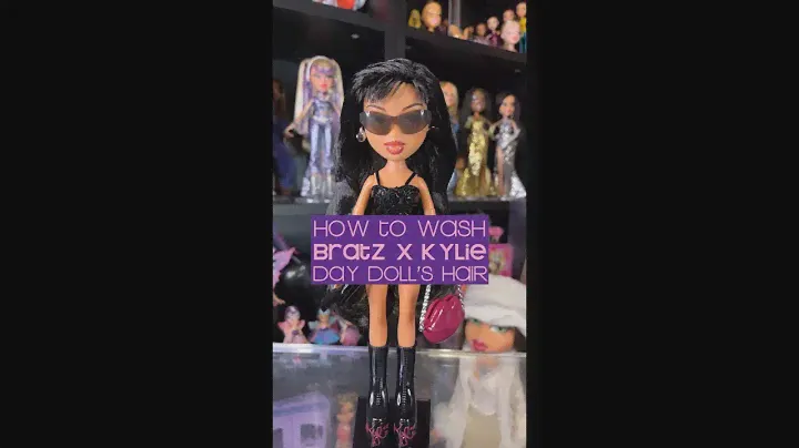 How To Wash Bratz x Kylie Jenner Day Doll’s Hair!