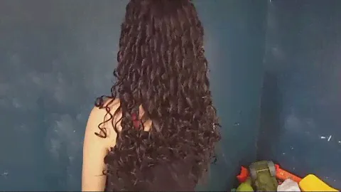 Telephone Curl hair style