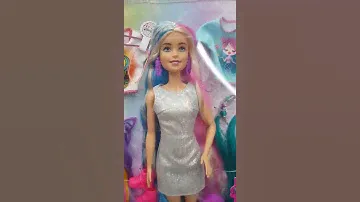 Beautiful Barbie Fantasy Hair Doll Set 🌈 ❤❤