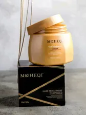 MOCHEQI Musk Hair Treatment Шелковая SPA-маска для волос с маслом семян жожоба 500 мл