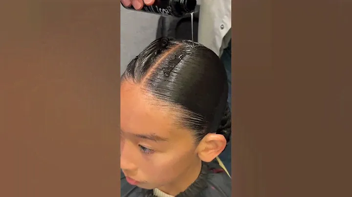 Gel Ballroom Hairstyle | Shiny Hairstyle | Mirror Effect Gel #ballroomhairstyle #ballroom #haircare