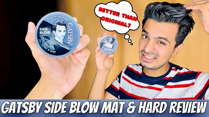 Gatsby Side Blow Mat And Hard Hair Wax Review | Better Than Original?