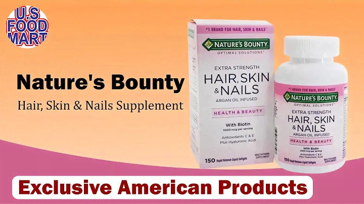 Nature's Bounty Optimal Solutions Hair Skin & Nails Extra Strength