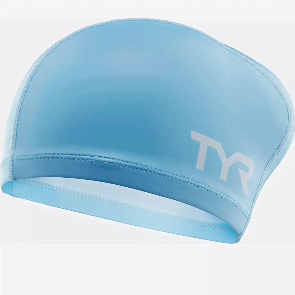 Шапочка для плавания TYR Long Hair Silicone Comfort Swim Cap-1