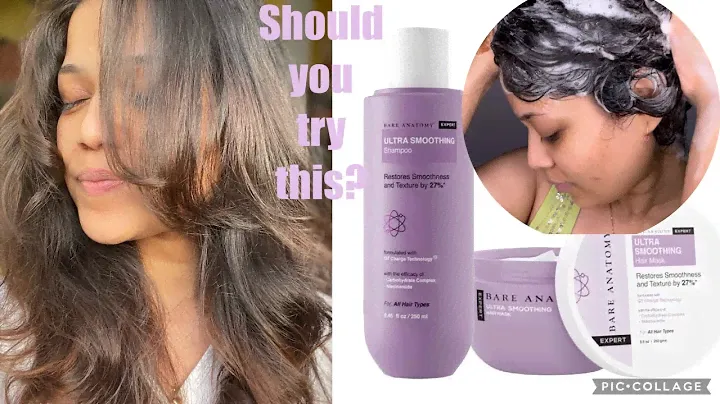 Review + Demo BARE ANATOMY EXPERT ULTRA SMOOTHING Shampoo and Hair Mask | Srishti Dubey