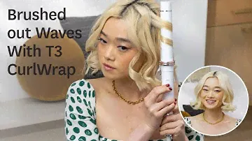 Styling Short Hair Waves With the T3 CurlWrap Automatic Curling Iron
