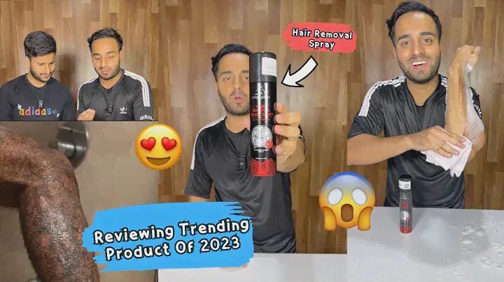 Reviewing Trending Product Of 2023 Urban Gabru Hair Removal Cream Spray | Sahil Khan NT