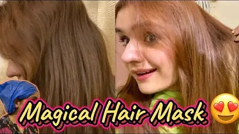 Best hair mask 2024😍| protein treatment at Home | Mumizen