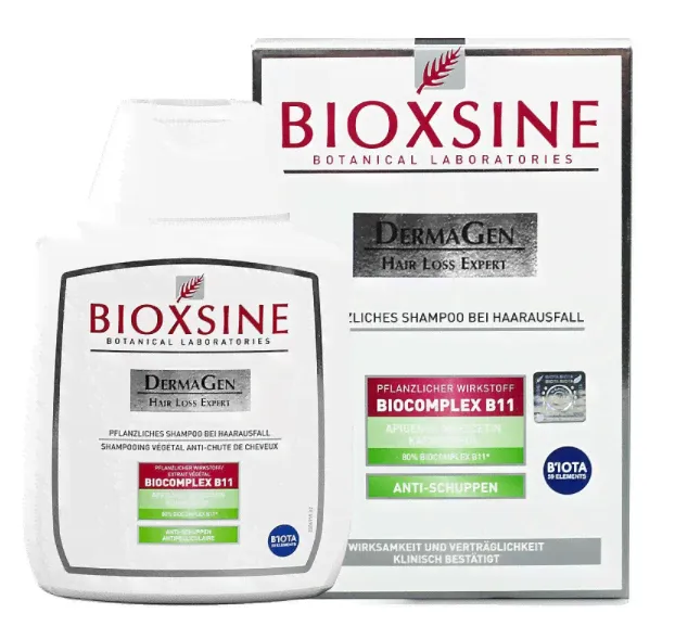 Bioxsine Dermagen anti hair loss herbal shampoo anti-dandruff purifying unisex
