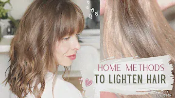 I'm trying 8 home methods of hair lightening. See which one is the most effective!