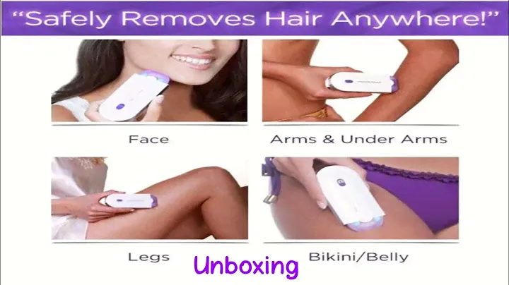 Yes Finishing Touch Hair Remover | Yes Hair Remover | Instant & Pain Free | Isa & Jane Paradise