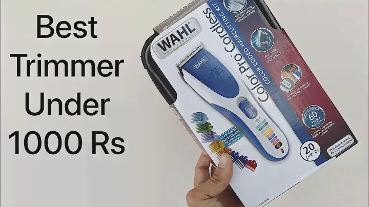Best Trimmer Under 1000 Rs | Wahl 09649-024 Cord/Cordless Color Pro Hair Clipper