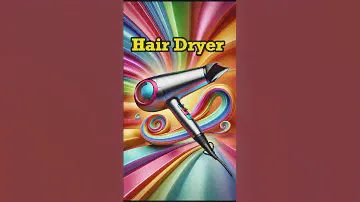 Learn English: Hair Dryer 💨 | Easy Vocabulary