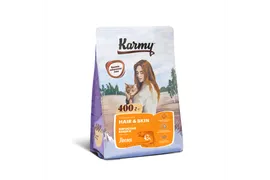 Karmy для кошек Hair & Skin Лосось 0,4кг