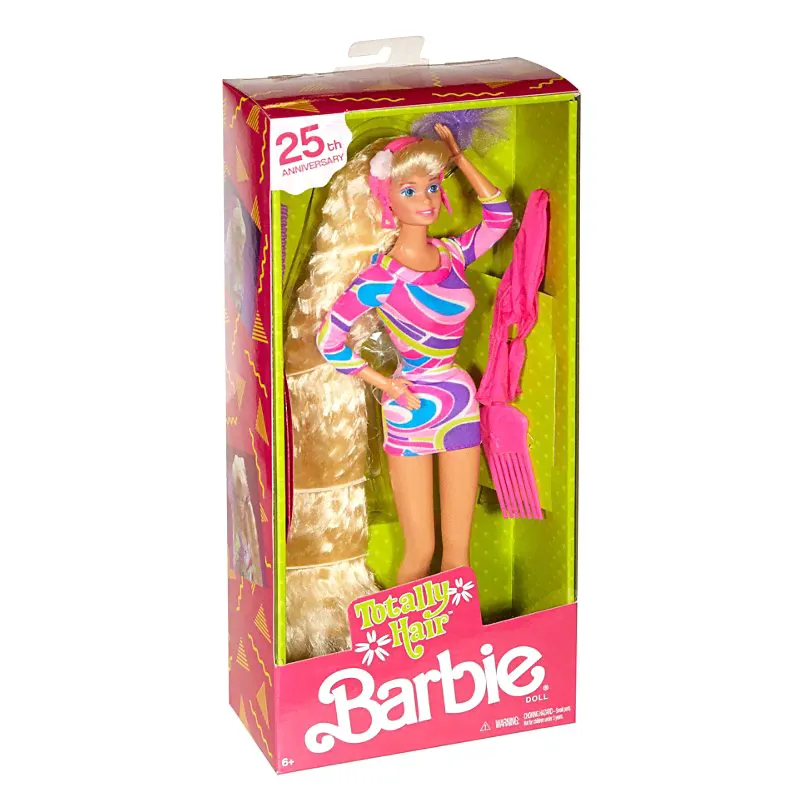 Barbie Коллекционная кукла "Totally Hair"-0