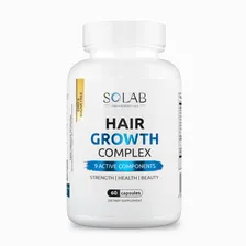 SOLAB / Комплекс для роста волос, Hair Growth Complex, 60 капсул