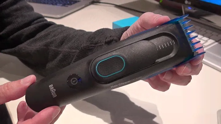 BRAUN - Hair Clipper / HC 5010 - Unboxing - MusicVersion