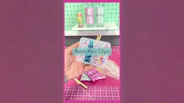 Resin Hair Clips Tutorial
