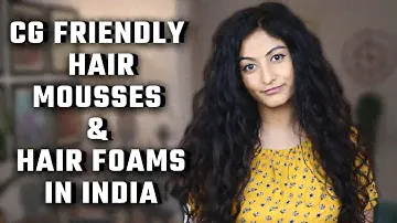 Hair Mousse for Curly Hair