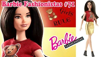 Barbie Fashionistas # 71/Review/Обзор и распаковка куклы Барби