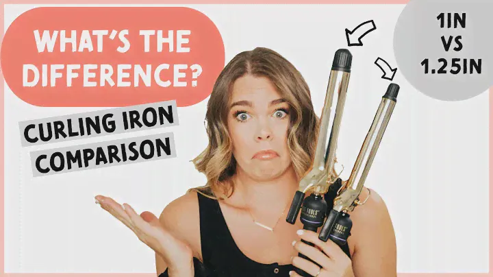 Comparing 1-inch VS 1.25-inch Curling Irons // Hot Tools XL Barrel