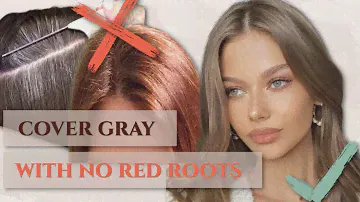The Secret To Gray Coverage With NO Brassy Red Roots