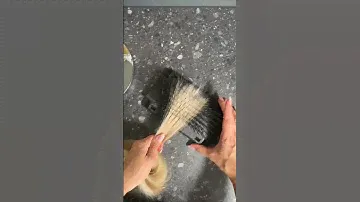 Tool for mixing Hair | Процесc Перемешивания Волос Через Жесткую Карду | Жорстка Карда Для Волосся