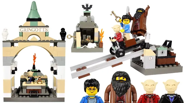 2002 LEGO Harry Potter Gringotts Bank 4714 Review!