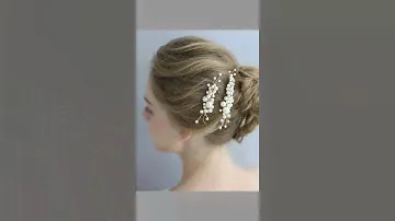Pearl hair clip #hairaccessories #hairtie #pearlaccessories