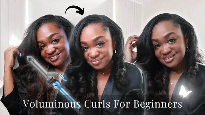 HOW I GET VOLUMINOUS LONG LASTING CURLS USING A CURLING IRON | ft. Babyliss pro nano & Unice Hair