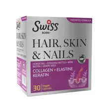 Купить Hair, Skin, & Nails 30 caps Swiss Bork
