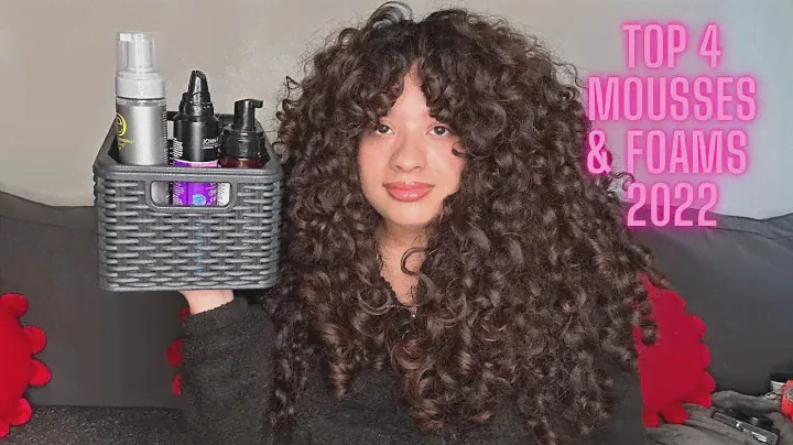 TOP 4 MOUSSES AND FOAMS FOR CURLY HAIR 2022