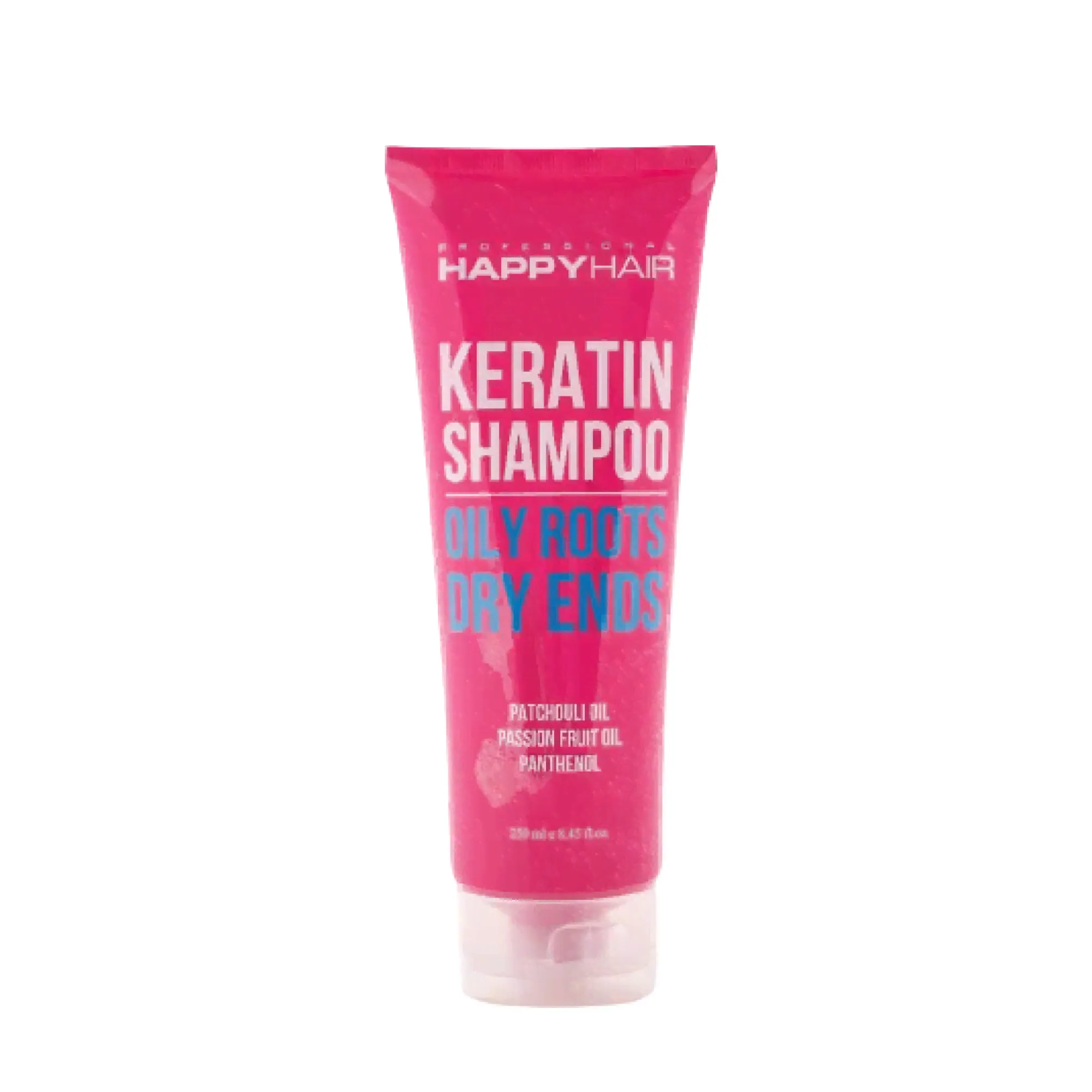 Шампунь без SLS/SLES HAPPY HAIR KERATIN SHAMPOO 250 мл