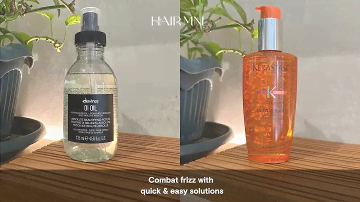 Say Goodbye to Frizz Fast: Try Davines Oi Oil & Kérastase Oléo-Relax Oil for Quick, Easy Solutions