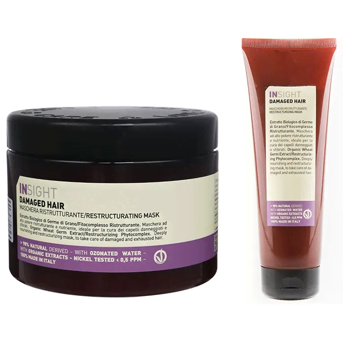 Маска для поврежденных волос Insight Damaged Hair Mask-0