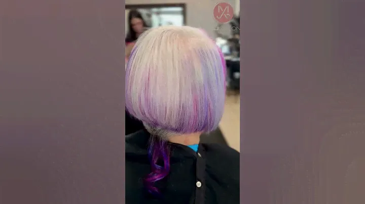 Colorful Hair Transformation